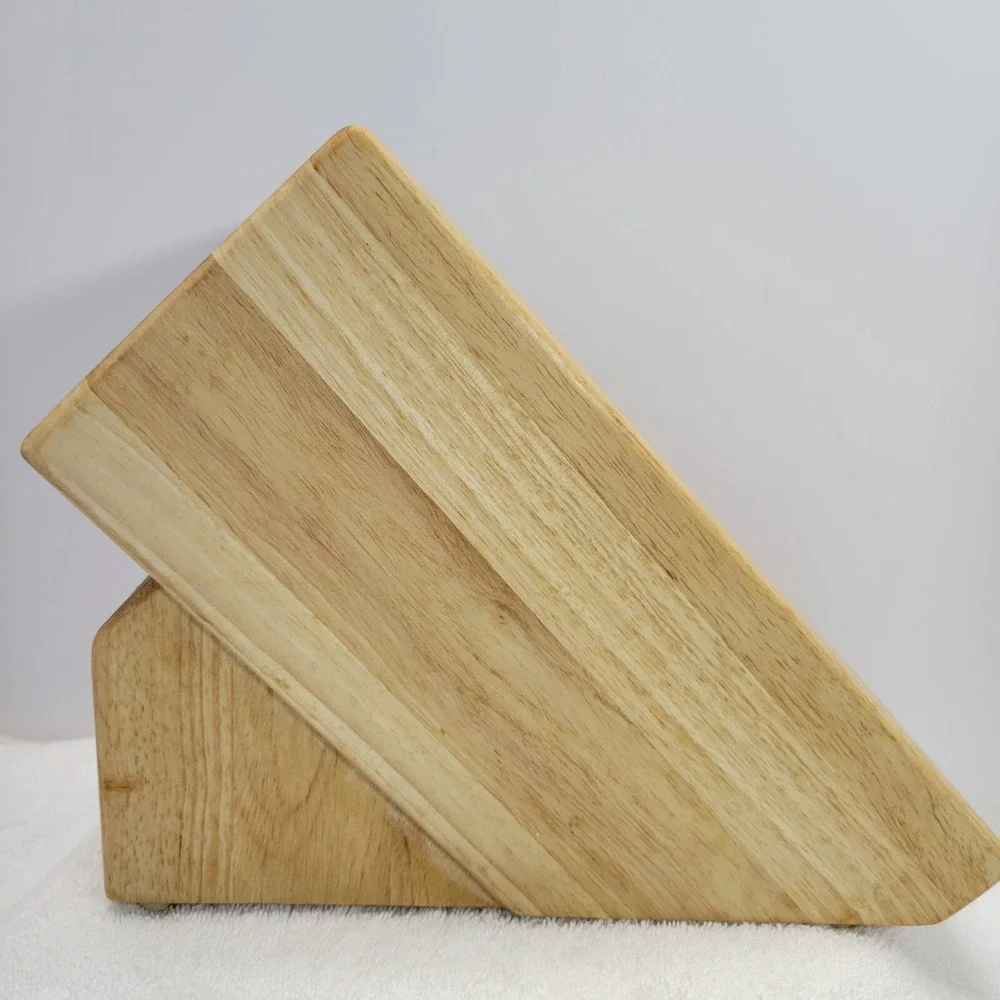J A Henckels International Knife Block 16 Slot Wood Storage Counter  Top Footed